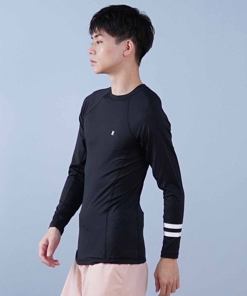 Hurley ラッシュガード Hurley/ハーレー 長袖/ロンT UVケア