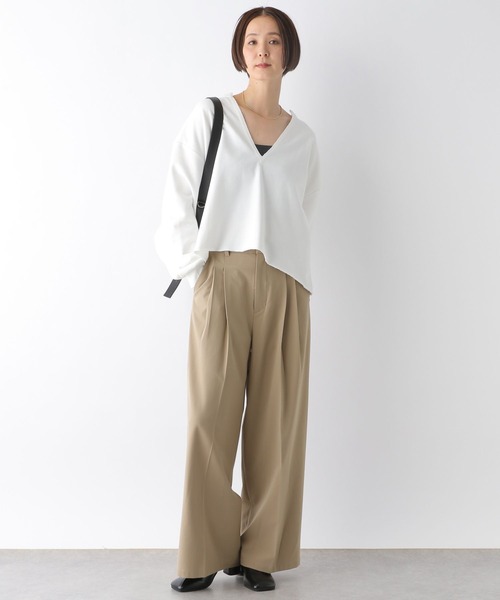 LEPSIM tシャツ 深Vネックプルオーバー 289456 レディース