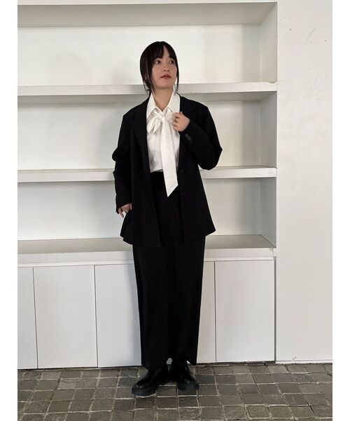LAGUNAMOON ブラウス シャツ 「柳橋唯コラボ」ワイドスリーブ