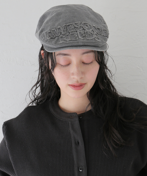 AWESOME NEEDS 黒 ベレー帽 AWESOME NEEDS 帽子 ベレー帽 NEEDS/ オーサムニーズ CLASSIC