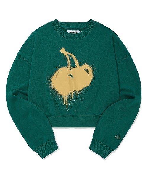 トレーナー スウェット KIRSH PLAIN BUTTON POINT SWEATSHIRT キルシー プレイン ボタン ポイント スウェット レデ トレーナー スウェット KIRSH PLAIN BUTTON POINT SWEATSHIRT