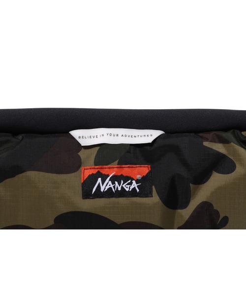 ダウンジャケット ダウン BAPE X NANGA - 1ST CAMO AURORA TEX DOWN JACKET メンズの画像