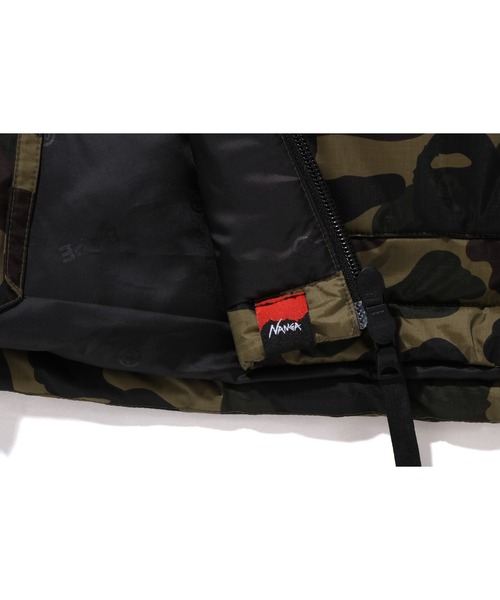 APE ダウン A BATHING APE ダウンコート ダウンジャケット ONE POINT RELAXED FIT