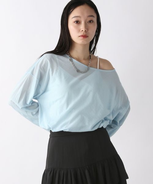 JEANASIS tシャツ シアーテンジクロンTEE/414168 レディース