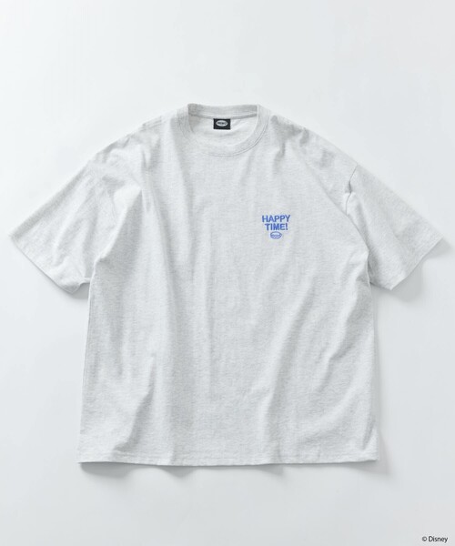 TDR ミッキー&フレンズ ビッグシルエット Tシャツ ホワイト シンプルかわいいビッグシルエット！東京ディズニーリゾート