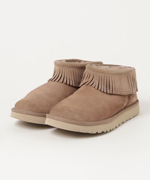 UGG ベージュ ムートンブーツ 新品未使用 今期 可愛い 24cm UGG Australia（アグオーストラリア） 「UGG」 ムートンブーツ 24.0cm