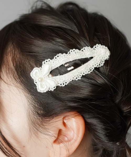 SPINNS（スピンズ） ヘアピン レースパッチンピン/ヘアピン/リボン