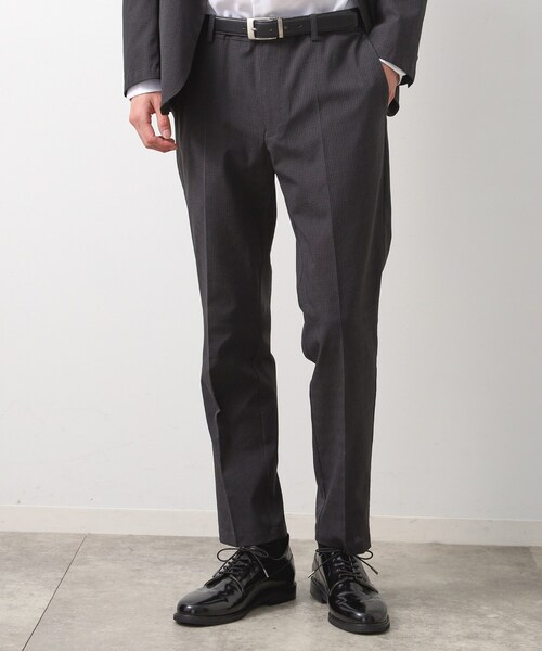 THE SHOP TK パンツ ライトドッツスラックス「セットアップ可/洗濯機OK