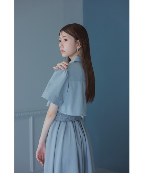 rienda ワンピース 「AKB48 千葉恵里さん着用」バストフレア