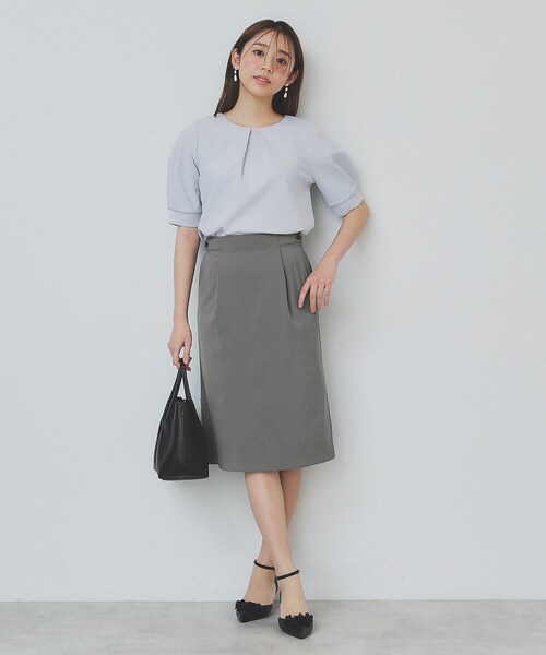 index（インデックス） スカート ストレッチセミタイトスカート