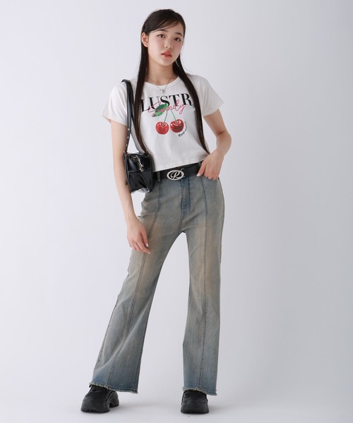 【専用ページ】りぴぴ様　8/14迄到着 repipi armario tシャツ CherryチビTシャツ キッズ 子供服