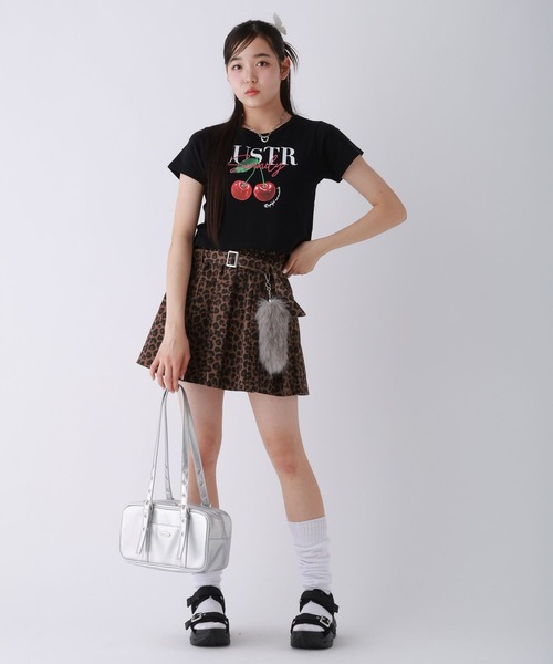 れぴぴ repipi armario（レピピアルマリオ） tシャツ CherryチビTシャツ