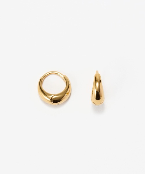 JUPITER ピアス 「SV」ドロップフープピアス/金属アレルギー対応