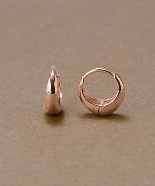 JUPITER アレルギー対応 ピアス 「SV」ドロップフープピアス/金属