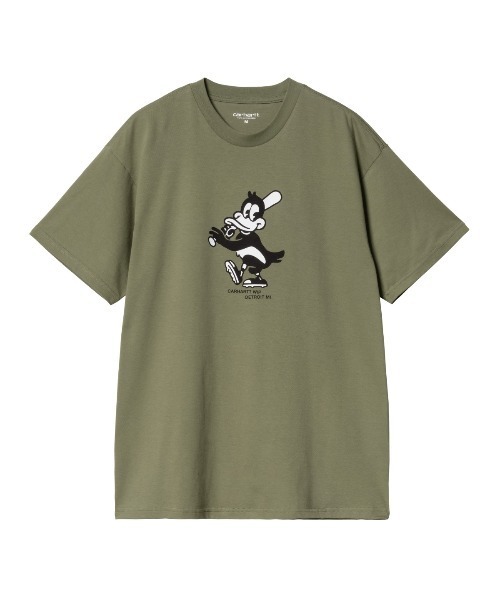 Tシャツ・カットソー CARHARTT S/S  RUN T-SHIRT 5SA334 Carhartt WIP tシャツ S/S HOME RUN T-SHIRT（カーハートワーク