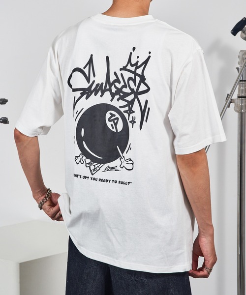 MAGASIN DE MODE CONTACT tシャツ 「CONTACT」ビリヤードプリントT