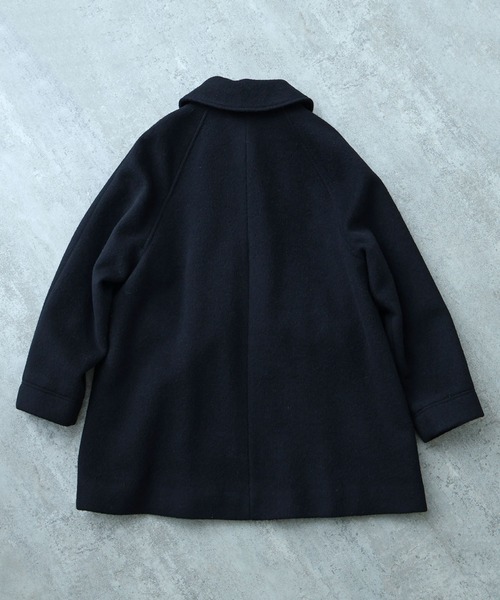 bulle de savon（ビュルデサボン） ステンカラーコート コート モへヤ