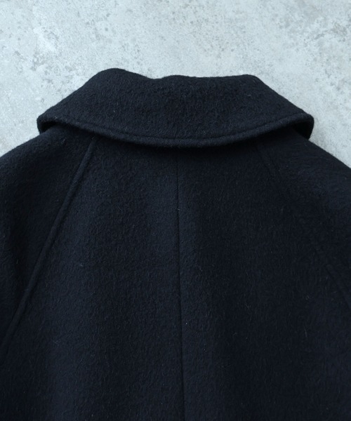 bulle de savon Aラインコート bulle de savon（ビュルデサボン） ステンカラーコート コート モへヤ