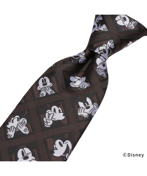 BRICK HOUSE by TOKYO SHIRT ネクタイ 「Disney ディズニー」 ネクタイ