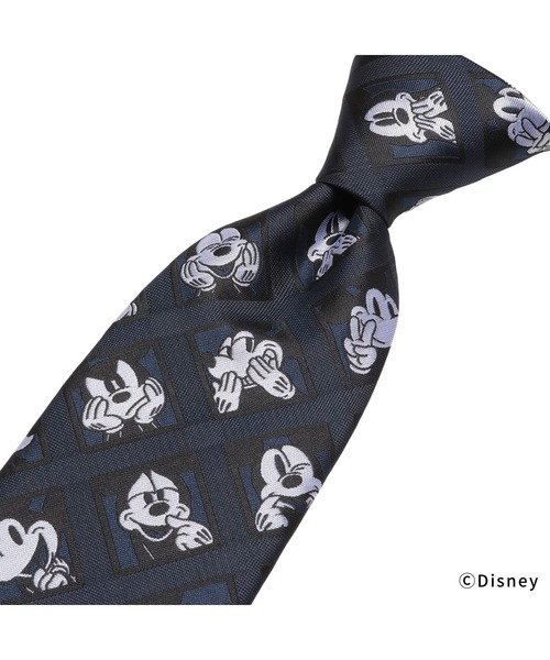 BRICK HOUSE by TOKYO SHIRT ネクタイ 「Disney ディズニー」 ネクタイ