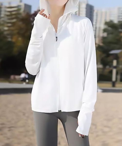 uvカット ラッシュガード レディース UVカット パーカージャケット