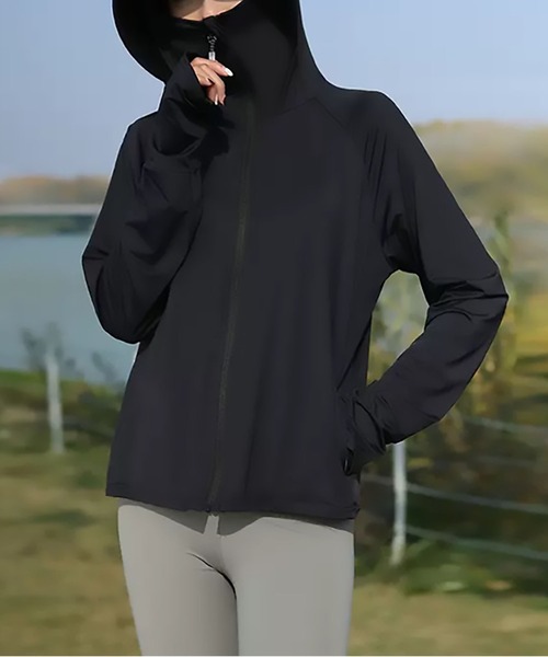 uvカット ラッシュガード レディース UVカット パーカージャケット