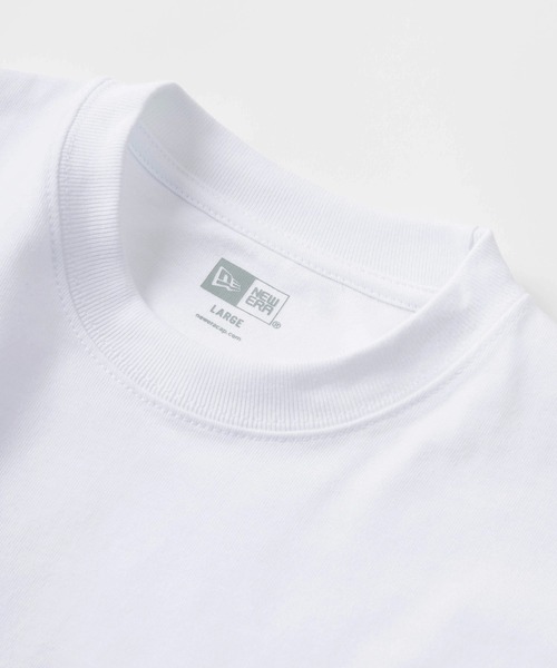 「NEW ERA」 半袖Tシャツ L ホワイト メンズ