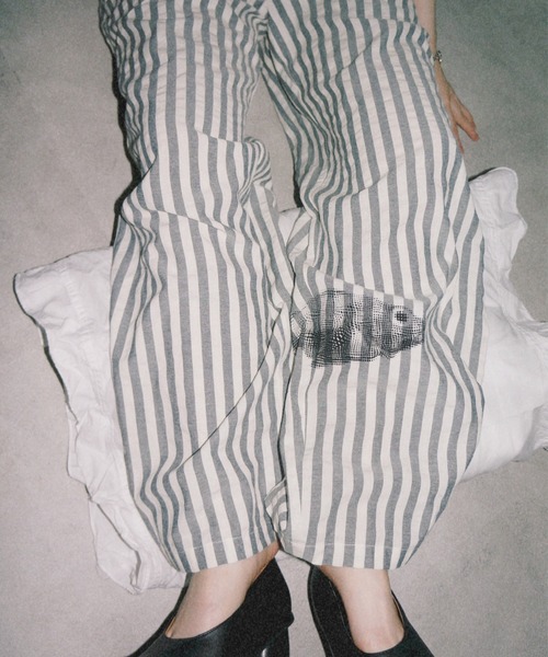 igi パンツ PAJAMA PANTS / グラフィックプリントパジャマパンツ
