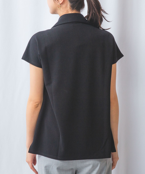 NARACAMICIE tシャツ 「NARACAMICIE」NEROフリルチュニック