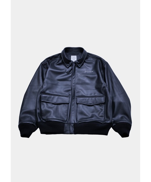 ブルゾン アウター A-2 Leather Jacket メンズ レディースの画像
