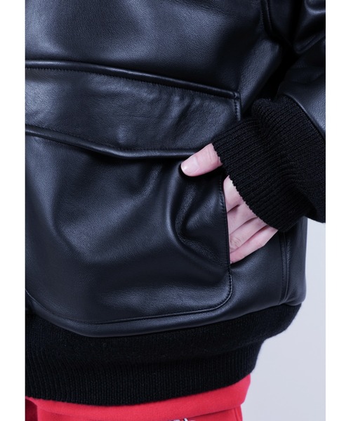 ブルゾン アウター A-2 Leather Jacket メンズ レディースの画像