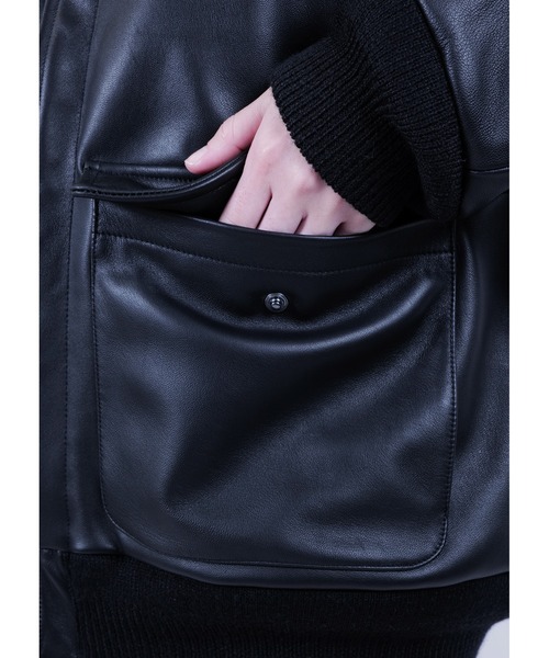 ブルゾン アウター A-2 Leather Jacket メンズ レディースの画像