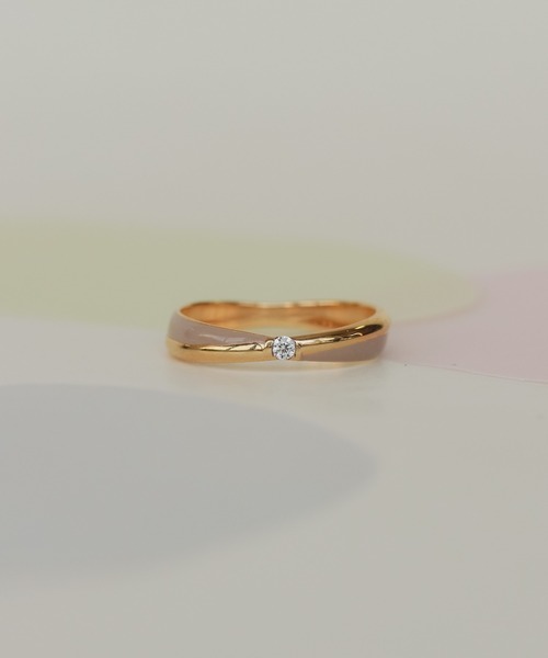 【限定商品☆】HERMES レディース リング 指輪 Noir 最新作☆Hermes Cor Ring Noir, Mauve Pale コル (HERMES/指輪