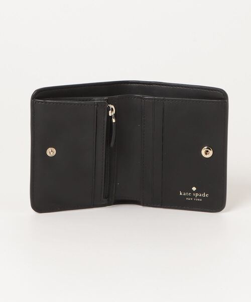 【kate spade new york】新品　長財布　型押し　ブラック　黒 kate spade NEW YORK ケイトスペード 長財布 katespade レザー