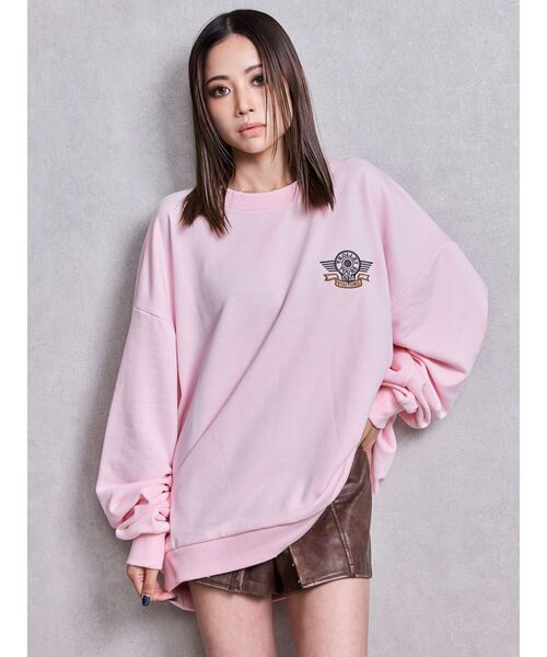 GYDA（ジェイダ） トレーナー スウェット BEVERLY HILLSドルマン
