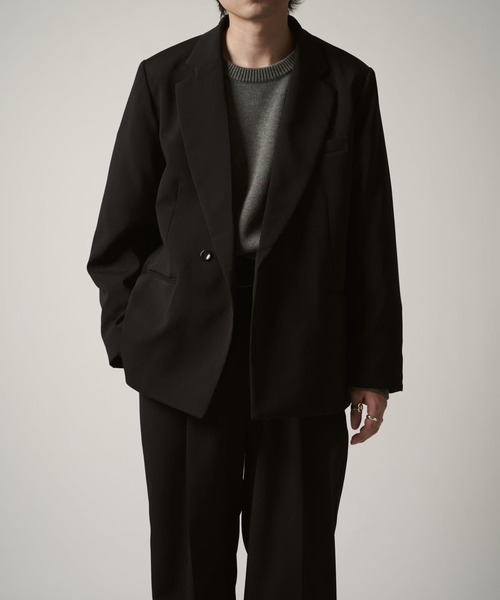 Lui's（ルイス） ジャケット テーラードジャケット ダブルクロスセミ