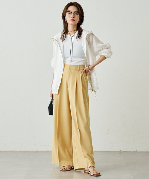 「LOUNGEDRESS」 ジップアップパーカー FREE オフホワイト レディース Loungedress 「LOUNGEDRESS」 ジップアップパーカー FREE オフ
