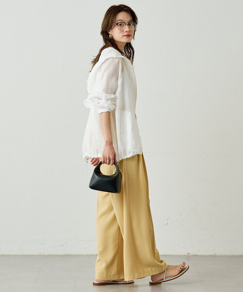 「LOUNGEDRESS」 ジップアップパーカー FREE オフホワイト レディース Loungedress 「LOUNGEDRESS」 ジップアップパーカー FREE オフ