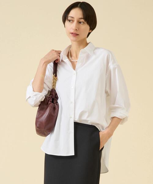 ブラウス シャツ Essential スタンダードシャツ レディース