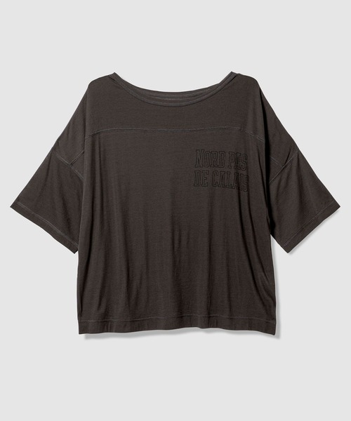 tシャツ 「EF(エフ)」グラフィックプリントシアービッグT（WOMEN） レディース