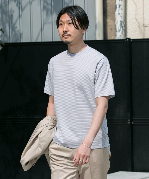 「URBAN RESEARCH DOORS」 半袖Tシャツ LARGE ホワイト メンズ
