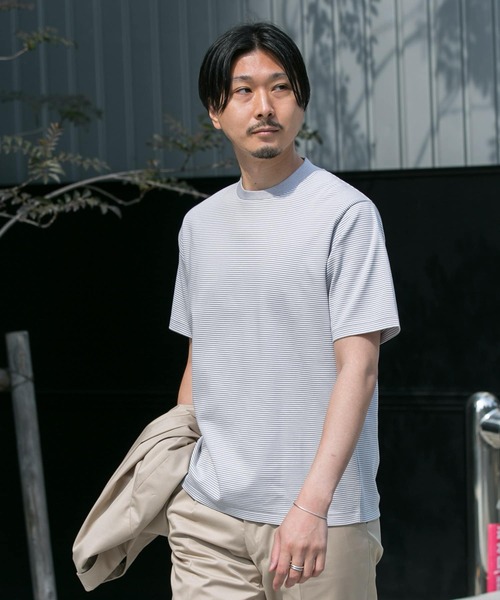 「URBAN RESEARCH DOORS」 半袖Tシャツ LARGE ホワイト メンズ