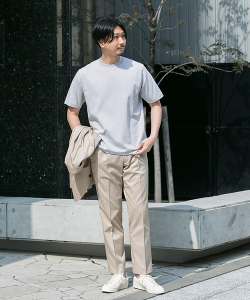 「URBAN RESEARCH DOORS」 半袖Tシャツ LARGE ホワイト メンズ