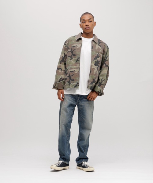 AVIREX カモフラージュ ミリタリージャケット AVIREX（アヴィレックス） ミリタリージャケット モッズコート CAMO