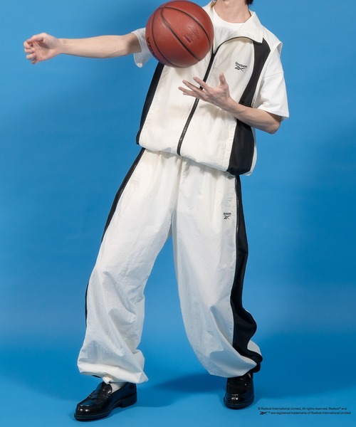 Perushu 「Reebok」ナイロンベスト LARGE ブラック メンズ : ZOZOTOWN