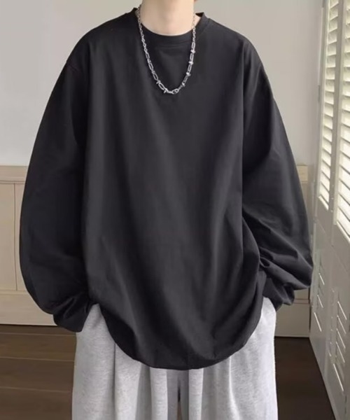 tシャツ スーパーユーティリティボリュームシルエットロングTシャツ