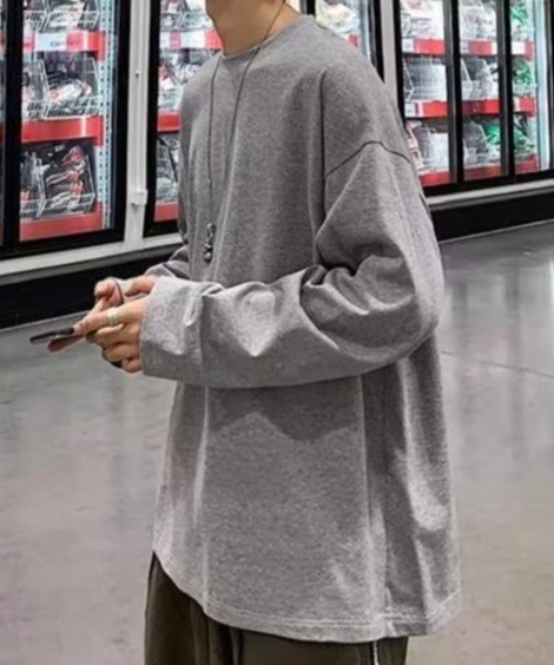 tシャツ スーパーユーティリティボリュームシルエットロングTシャツ