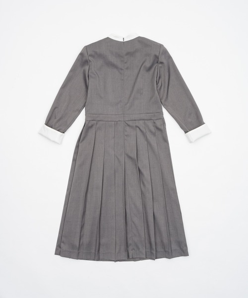 FEKETE 「FEKETE」 長袖ワンピース LARGE グレー レディース FEKETE 「FEKETE」 長袖ワンピース LARGE グレー レディース