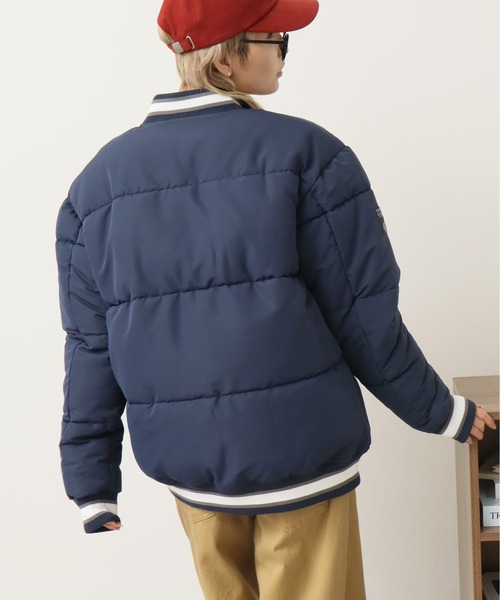 U.S. POLO ASSN.（ユーエスポロアッスン） スタジャン ロゴ刺繍 中綿