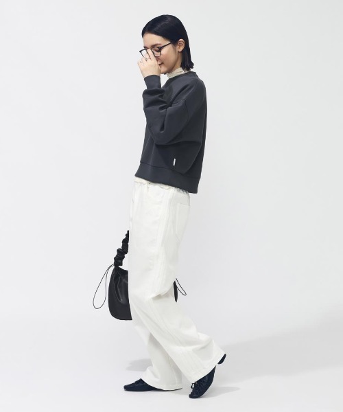 adidas（アディダス） ワイドパンツ ジーンズ デニム デニムパンツ